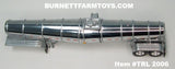 Item #TRL 2006 Chrome Silver Tandem Axle Polar Deep Drop Tanker Trailer - 1/64 Scale – DCP by First Gear