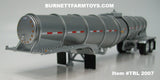 Item #TRL 2007 Silver Tandem Axle Polar Deep Drop Tanker Trailer - 1/64 Scale – DCP by First Gear