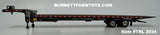 Item #TRL 2034 Black Tandem Axle Landoll 440 Series Traveling Slide Axle Flatbed Trailer - 1/64 Scale – DCP by First Gear