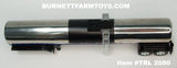 Item #TRL 2080 Polished Silver Black Tandem Axle Brenner Asphalt Tanker Trailer - 1/64 Scale – DCP by First Gear