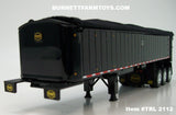 Item #TRL 2112 All Black Tri-Axle MAC Coal Dump Trailer - 1/64 Scale – DCP by First Gear