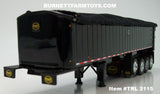 Item #TRL 2115 All Black Quad Axle MAC Coal Dump Trailer - 1/64 Scale – DCP by First Gear