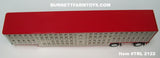 Item #TRL 2122 Silver Sided Red Trim Spread Axle Wilson Silver Star Livestock Trailer - 1/64 Scale – DCP by First Gear
