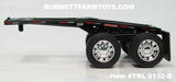 Item #TRL 2132-B Black Tandem Axle Fontaine Jeep - 1/64 Scale – DCP by First Gear