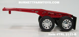 Item #TRL 2133-B Red Tandem Axle Fontaine Jeep - 1/64 Scale – DCP by First Gear