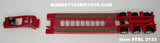 Item #TRL 2133 Red Tri-Axle Fontaine Magnitude Lowboy Trailer - 1/64 Scale – DCP by First Gear