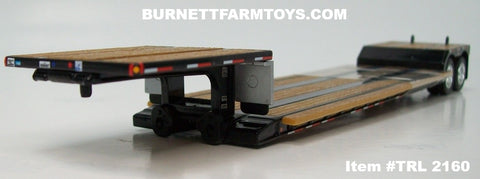 Item #TRL 2160 Black Tandem Axle Fontaine Renegade Machinery Trailer - 1/64 Scale – DCP by First Gear