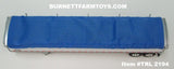 Item #TRL 2194 White High Sided Blue Tarp Silver Frame Tandem Axle Wilson Pacesetter Hopper Bottom Grain Trailer - 1/64 Scale – DCP by First Gear