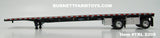 Item #TRL 2205 Black Deck Black Frame Spread Axle Wilson Roadbrute 53-foot Flatbed Trailer - 1/64 Scale – DCP by First Gear