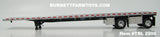 Item #TRL 2206 Silver Deck Black Frame Spread Axle Wilson Roadbrute 53-foot Flatbed Trailer - 1/64 Scale – DCP by First Gear