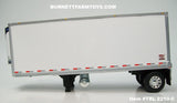 Item #TRL 2210-C White Silver Trim Black Frame Single Axle Wabash DuraPlate Carrier Refrigerated Pup Trailer - 1/64 Scale – DCP by First Gear