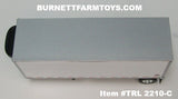 Item #TRL 2210-C White Silver Trim Black Frame Single Axle Wabash DuraPlate Carrier Refrigerated Pup Trailer - 1/64 Scale – DCP by First Gear