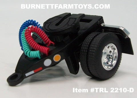 Item #TRL 2210-D Black Single Axle Dolly - 1/64 Scale – DCP by First Gear