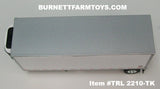 Item #TRL 2210-TK White Silver Trim Black Frame Single Axle Wabash DuraPlate Thermo King Refrigerated Pup Trailer - 1/64 Scale – DCP by First Gear