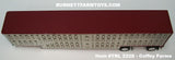 Item #TRL 2228 Coffey Farms Silver Burgundy Trim Spread Axle Wilson Silver Star Livestock Trailer - 1/64 Scale – DCP by First Gear