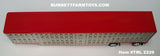 Item #TRL 2229 Silver Sided Red Trim Spread Axle Wilson Silver Star Livestock Trailer - 1/64 Scale – DCP by First Gear