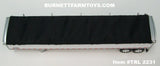 Item #TRL 2231 White High Sided Black Tarp Silver Frame Tandem Axle Wilson Pacesetter Hopper Bottom Grain Trailer - 1/64 Scale – DCP by First Gear