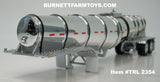 Item #TRL 2354 Chrome Black Bands Tandem Axle Polar Deep Drop Tanker Trailer - 1/64 Scale – DCP by First Gear