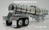 Item #TRL 2354 Chrome Black Bands Tandem Axle Polar Deep Drop Tanker Trailer - 1/64 Scale – DCP by First Gear