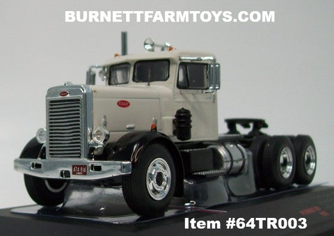 Item #U64TR003 White Black Fender Peterbilt 281 1955 Day Cab - 1/64 Scale – ixo Models