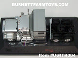 Item #U64TR004 Silver Black Stripe Red Stripe GMC General 1980 Sleeper - 1/64 Scale – ixo Models