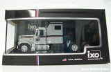 Item #U64TR004 Silver Black Stripe Red Stripe GMC General 1980 Sleeper - 1/64 Scale – ixo Models