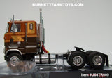 Item #U64TR009 Two-Toned Brown Tan Ford CL 9000 1976 Cabover - 1/64 Scale - ixo Models