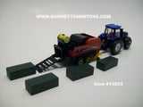 Item #13833 New Holland T8.275 with BB9060 Square Baler 2012 Farm Show Edition - 1/64 Scale - Ertl / Tomy
