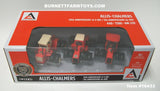 Item #16433 Allis Chalmers 440 and 7580 and 4W-22 Tractor Set - 1/64 Scale - Ertl / Tomy - 50th Anniversary of 4-Wheel Drive