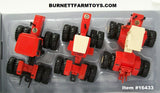 Item #16433 Allis Chalmers 440 and 7580 and 4W-22 Tractor Set - 1/64 Scale - Ertl / Tomy - 50th Anniversary of 4-Wheel Drive