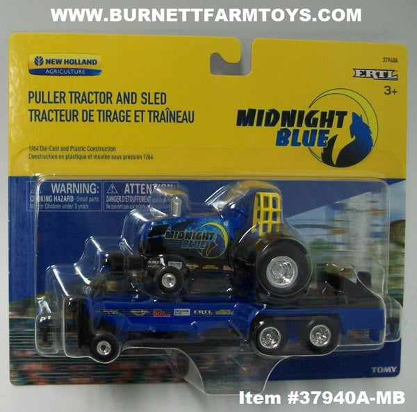 Item #37940A-MB New Holland Midnight Blue Pulling Tractor with