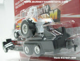 Item #37941-MM White Case IH Mighty Magnum Pulling Tractor with Black Pulling Sled - 1/64 Scale - Ertl / Tomy