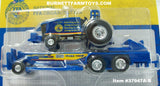 Item #37947A-B Blue Pulling Tractor with Sled - National FFA Organization Edition - 1/64 Scale - Ertl / Tomy