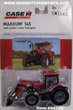 Item #44148 CIH Maxxum 145 Tractor with Loader - 1/64 Scale - Tomy / Ertl