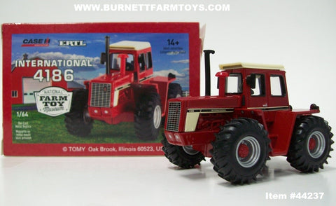 Item #44237 International 4186 National Farm Toy Museum Tractor - 1/64 Scale - Ertl / Tomy
