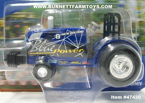 Item #47420 New Holland Blue Power Pulling Tractor - 1/64 Scale - Ertl / Tomy
