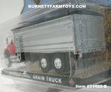 Item #51422-B Red Silver Bed Black Tarp International Grain Truck - 1/64 Scale - Greenlight