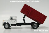 Item #BAM 002 White International S1954 Grain Truck with Red Bed - Bed Tilts with Hoist - 1/64 Scale - SpecCast