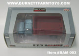 Item #BAM 003 Glacier Blue International S1954 Grain Truck with Red Bed - Bed Tilts with Hoist - 1/64 Scale - SpecCast