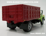 Item #BAM 004 Willow Green International S1954 Grain Truck with Red Bed - Bed Tilts with Hoist - 1/64 Scale - SpecCast