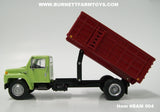 Item #BAM 004 Willow Green International S1954 Grain Truck with Red Bed - Bed Tilts with Hoist - 1/64 Scale - SpecCast