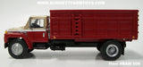 Item #BAM 006 Gold Red White Stripe International S1954 Grain Truck with Red Bed - Bed Tilts with Hoist - 1/64 Scale - SpecCast