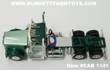 Item #CAB 1141 Two-Toned Green Kenworth W900A Day Cab - 1/64 Scale - DCP