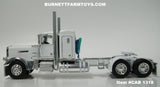 Item #CAB 1318 White Long Frame Peterbilt 389 Pride-N-Class 36-inch Flattop Sleeper - 1/64 Scale - DCP by First Gear