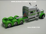 Item #CAB 3705 White Lime Peterbilt 70" Tri-Axle