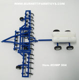 Item #CIMP 004 Blue Bi-Fold Anhydrous Applicator with Twin Bottled Cart