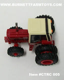 Item #CTRC 005 International 1086 Front Wheel Assist Tractor with Dual Firestones Front Weights Turn Out Stack