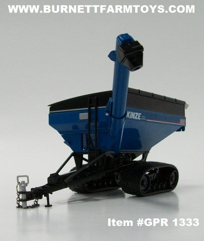 Item #GPR 1333 KINZE 1051 Grain Cart with Tracks - 1/64 Scale - SpecCast