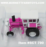 Item #SCT 790 Pink Oliver 2255 Tractor with Cab - 1/64 Scale - SpecCast
