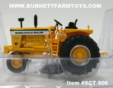 Item #SCT 906 Minneapolis Moline G1000 Vista Open Station Wide Front Tractor with Dual Rears - 1/64 Scale - SpecCast